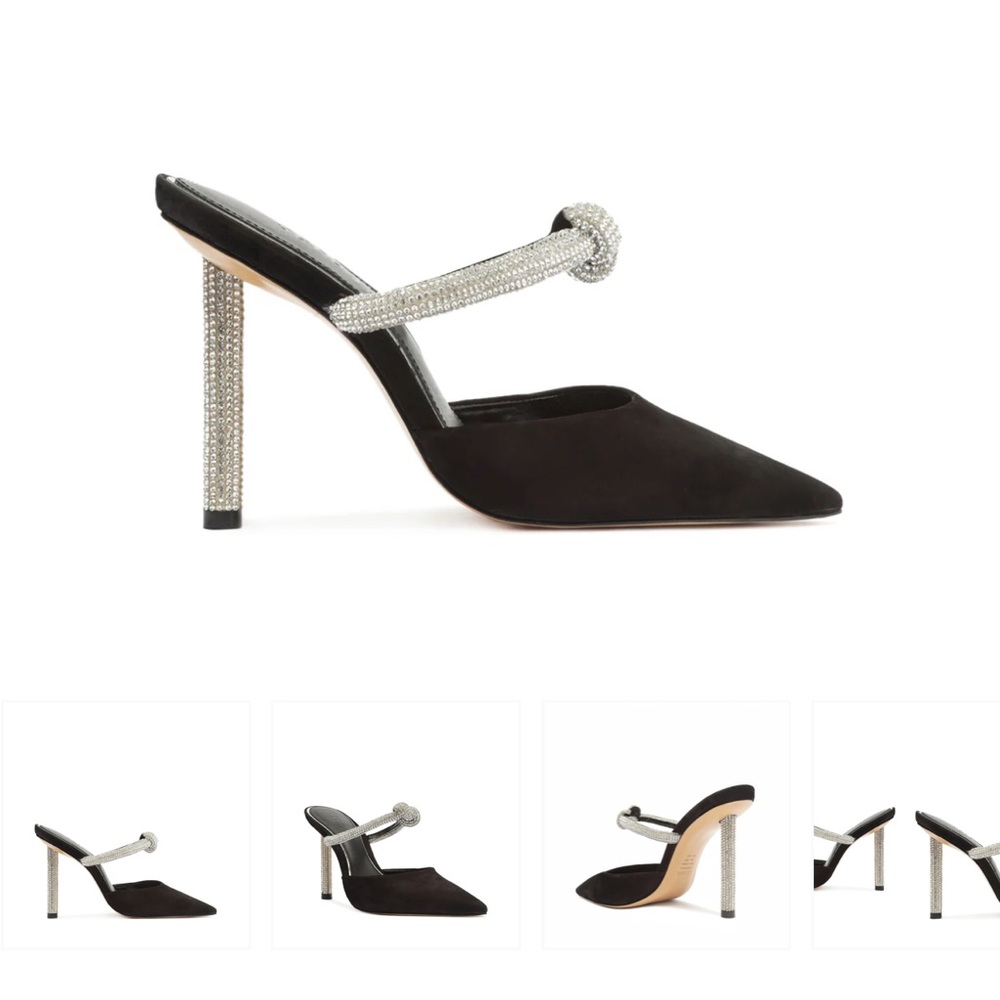 NWT Schutz Pearl Glam Pin Heel Pump Sz 10
